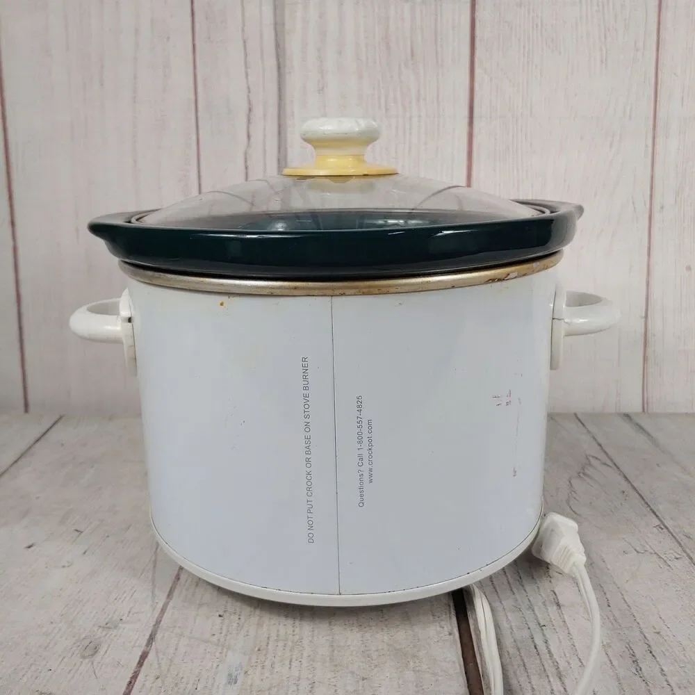 Rival Crock Pot Model 5025 - 2.5 Qt Stoneware Slow Cooker - TESTED 2 1/2 Quart
